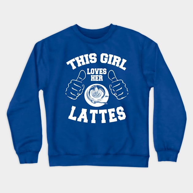 Love lattes Crewneck Sweatshirt by latshirtco